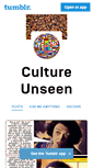 Mobile Screenshot of cultureunseen.com